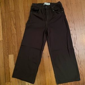 Reformation wide leg crop